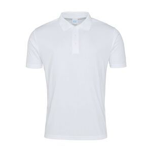 AWDis Cool Unisex Adult Cool Smooth Polo Shirt / Arctic White